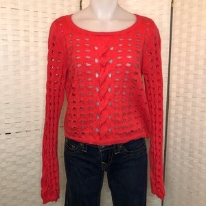 Rock and Republic crop sweater Sz M